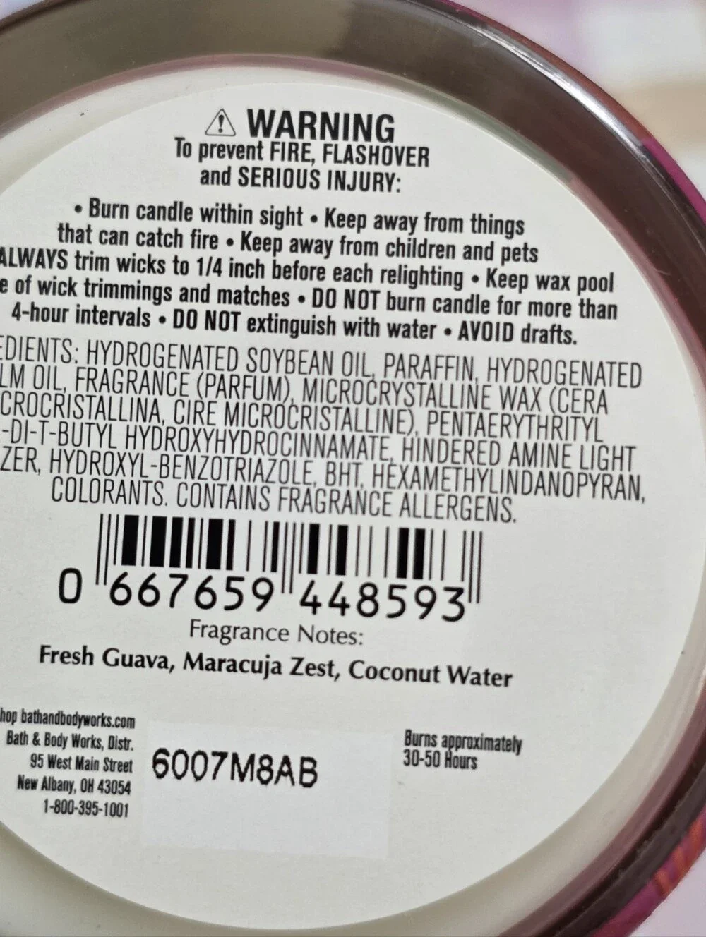 Bath Body Works Viva Brazil Tropical Summer Body Butter and Candle Set NEW RARE